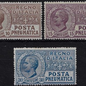 1913 Effigie di V E III serie completa