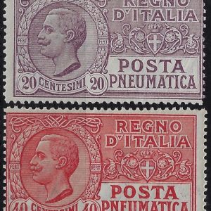 1925 del 1913 20c e 40c serie completa