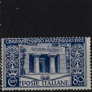 1922 Mazzini serie completa centrata