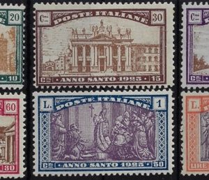 1924 Anno Santo serie completa