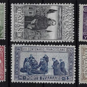 1926 San Francesco serie 6 valori più comuni