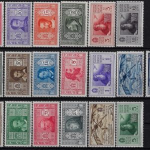 1932 Dante Alighieri con Posta aerea serie completa
