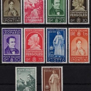 1937 Uomini Illustri serie completa
