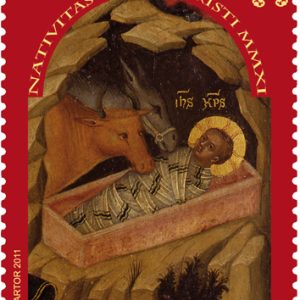 2011 Natale - adesivo da libretto
