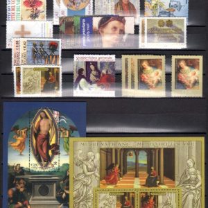 2005 Annata completa con foglietti e libretto