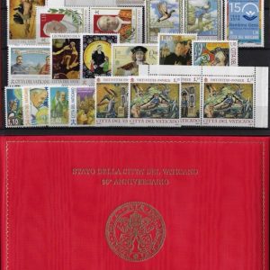 2019 Annata completa senza foglietti