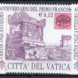 2002 150°del primo francobollo pontificio