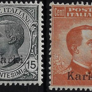 1921 15 e 20 cent simi