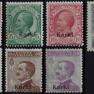 1912 Sovrastampati