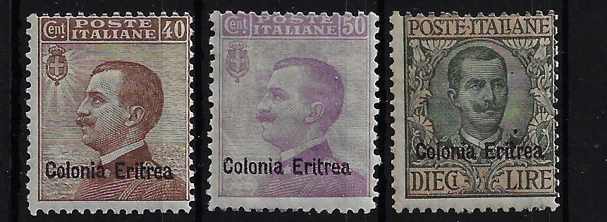 1916 Sovrastampati d'Italia