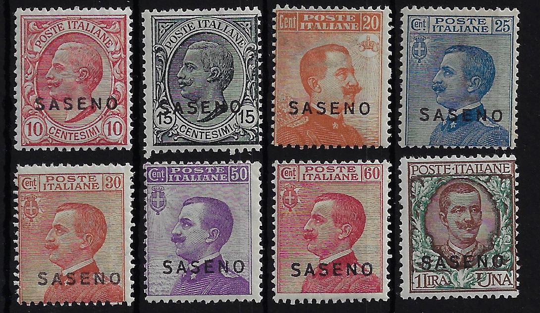 1923 Saseno Sovrastampati