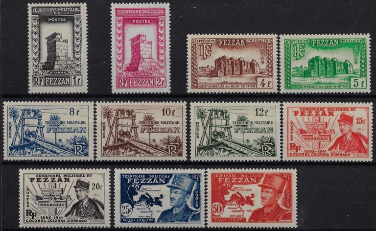 1949 Emissione per il Fezzan