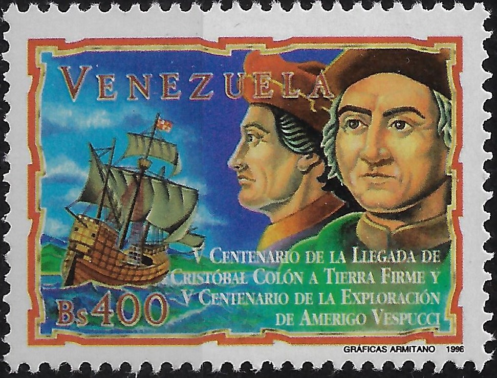 1998 Venezuela Colombo-Vespucci Congiunta
