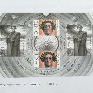 2021 Rep. Ceca 700° Dante Foglietto Congiunta