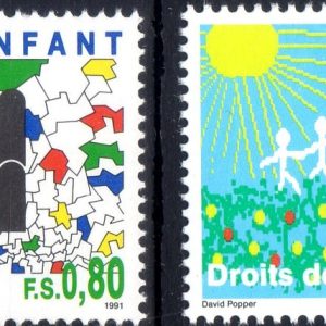 1991 O.N.U. Ginevra Diritti dell'Infanzia Congiunta