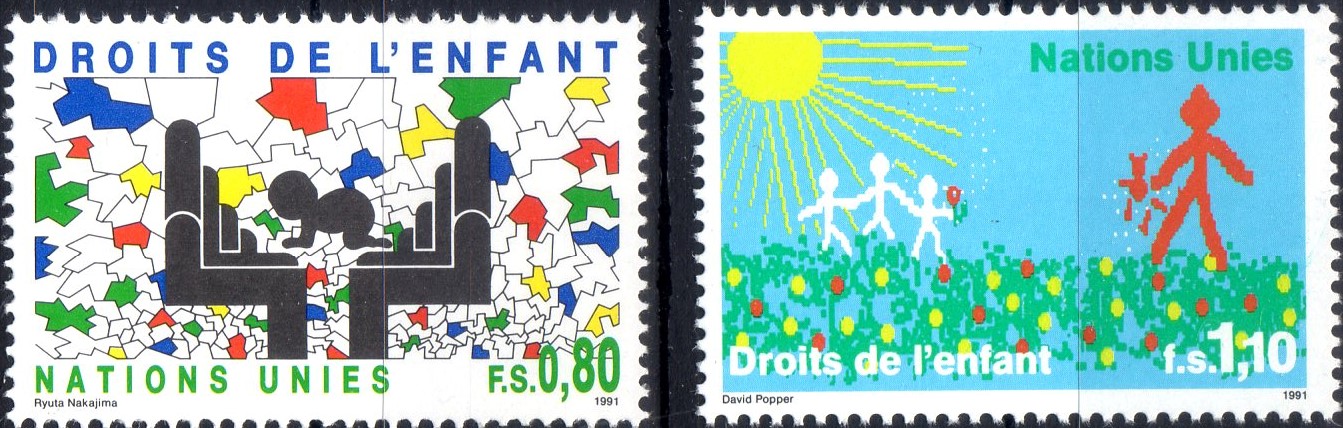 1991 O.N.U. Ginevra Diritti dell'Infanzia Congiunta