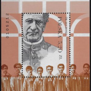 2015 Polonia Foglietto 200° Don Bosco Congiunta