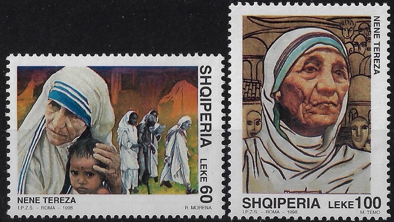 1998 Albania Madre Teresa Congiunta