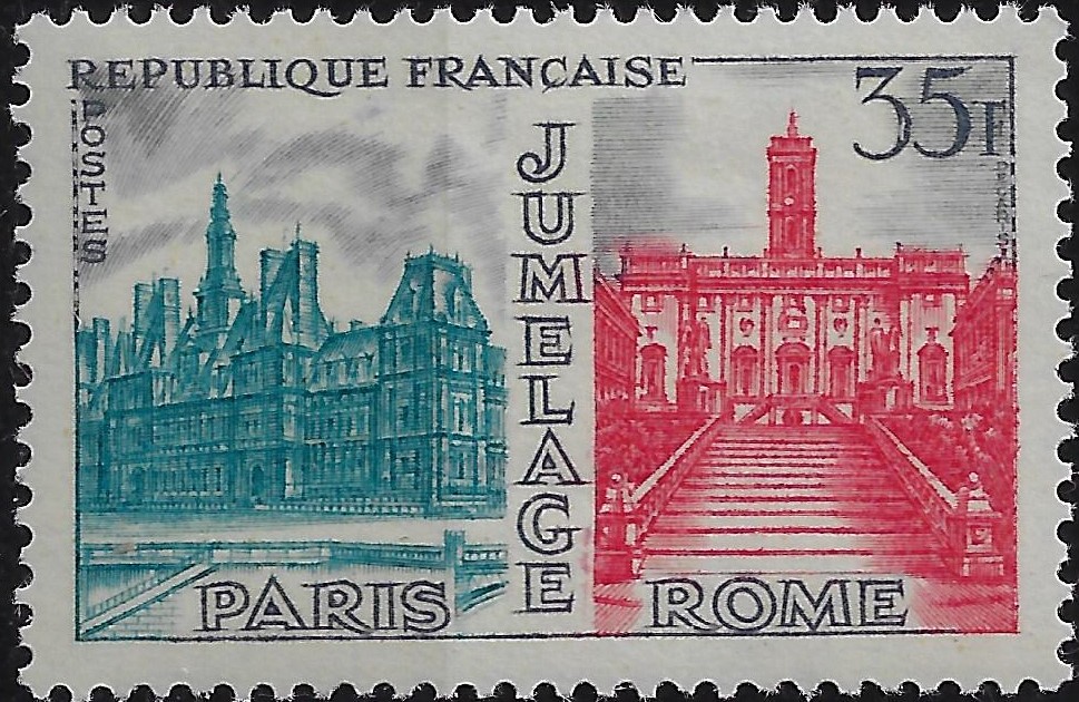 1959 Francia Gemel. Roma Parigi Congiunta
