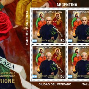 2022 Argentina Don Orione minifoglio congiunta