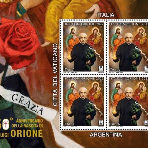 2022 Italia Don Orione minifoglio congiunta