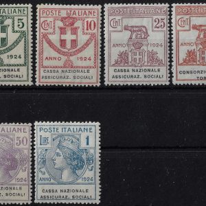 1925 Enti Parastatali Cassa Assicurazioni Sociali serie completa