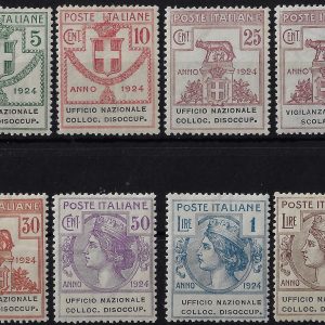 1925 Enti Parastatali Ufficio Colloc. Disoccup. serie completa
