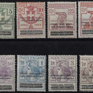 1925 Enti Parastatali © Ass Naz. Inv. Guerra serie completa