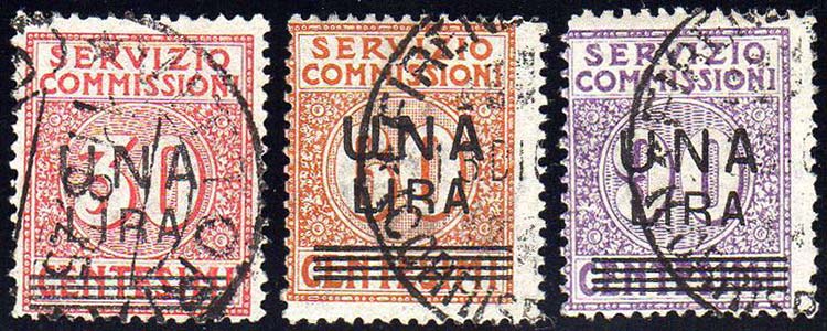 1913 Cifra in cerchi serie completa