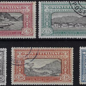 1923 Manzoni serietta serie senza 5 L.