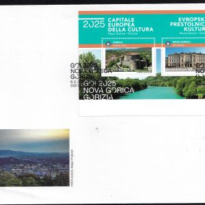 2025 Slovenia Capitale della cultura Gorizia - Nova Gorica Congiunta FDC