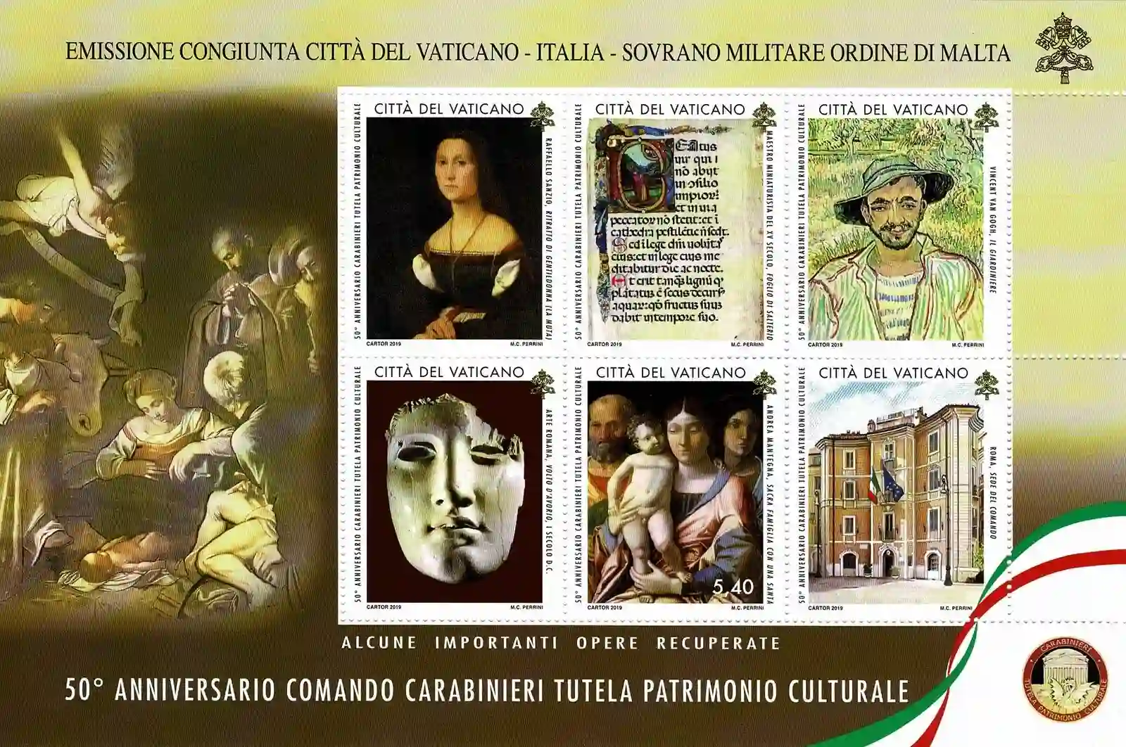 2019 Vaticano Carabinieri Congiunta