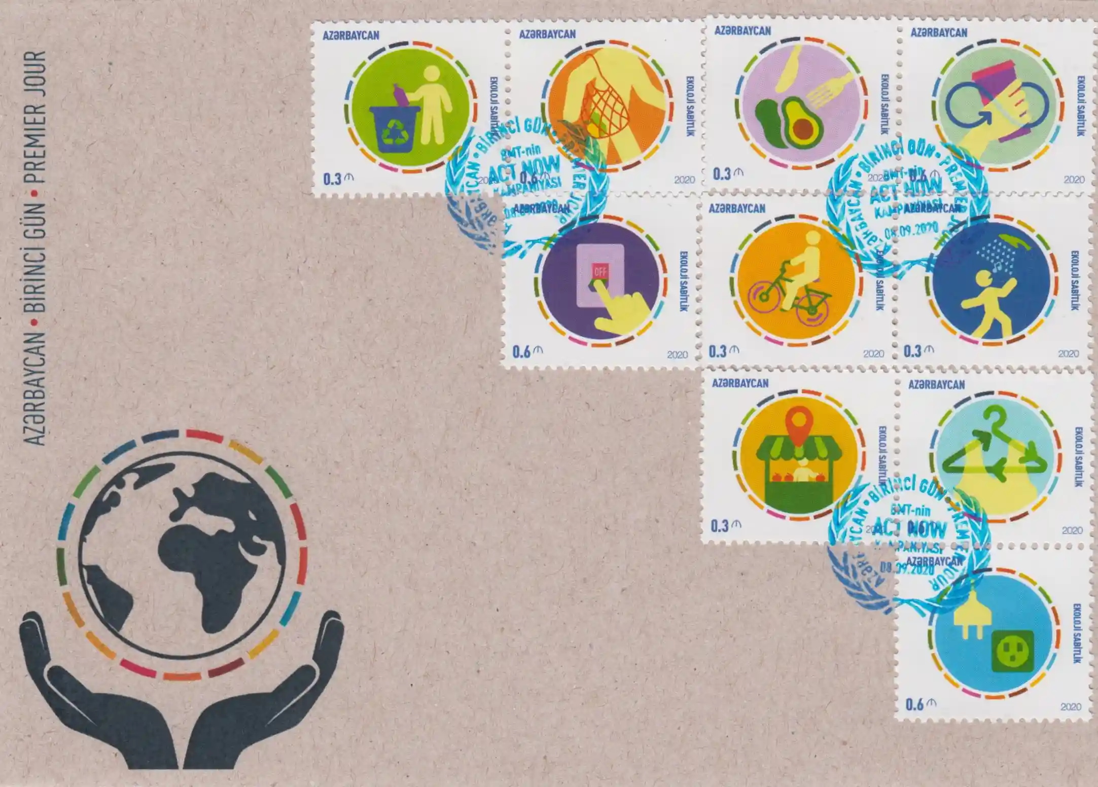 2020 Azerbaijan Act Now FDC Congiunta