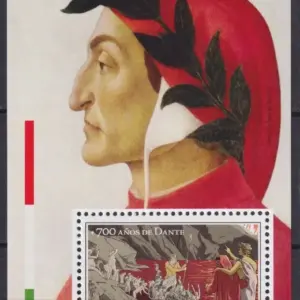 2021 Uruguay 700° Dante Foglietto Congiunta