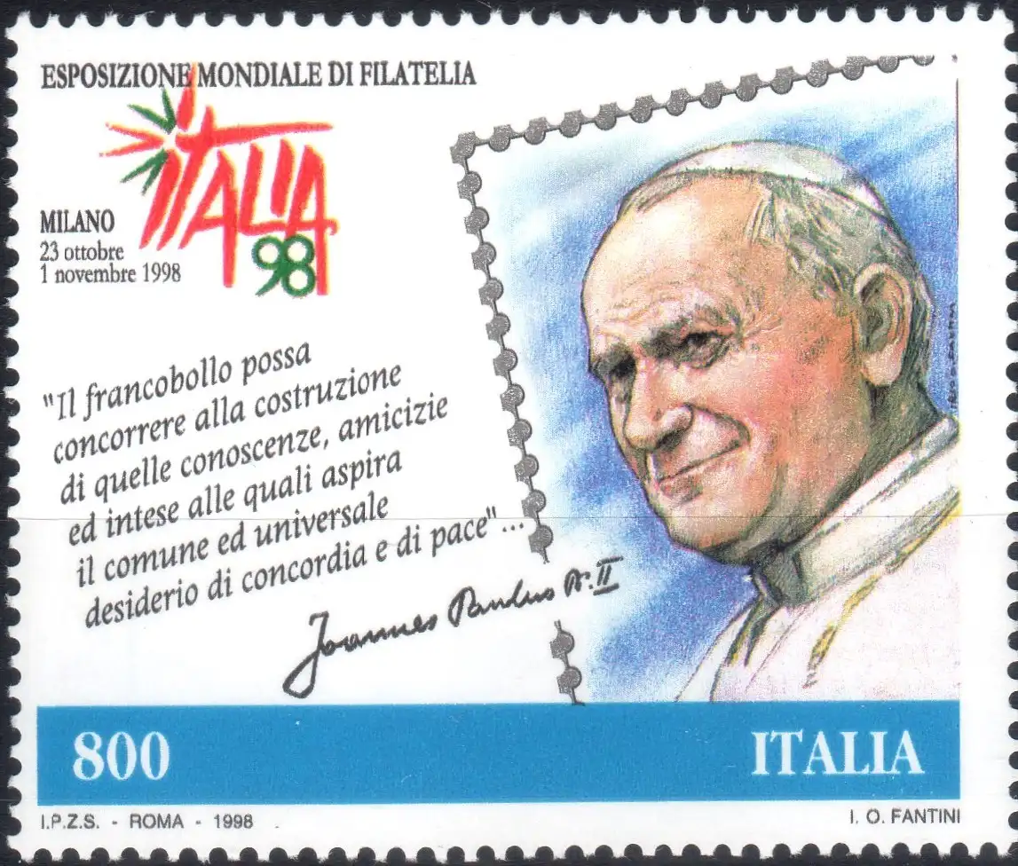 1998 Italia "Italia '98" (Papa) congiunta