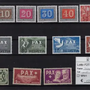 1945 Pace serie completa Catalogo Unificato 405/417