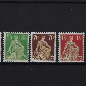 1938 Helvetia seduta selezione Catalogo Unificato