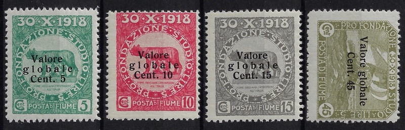 1920 Valore Globale colore diverso