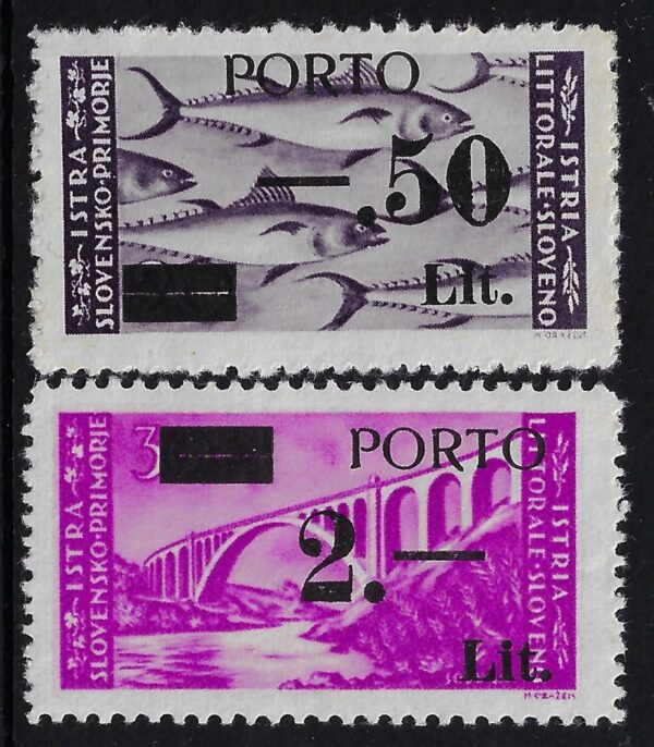 1946 Soprastampati Tassello III