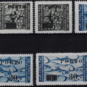 1946 Soprastampati nuovo valore