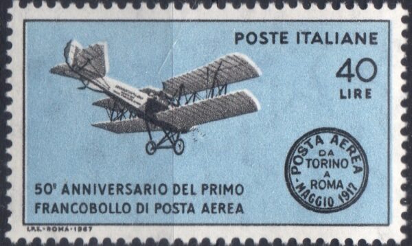 1967 50° Primo francobollo posta aerea