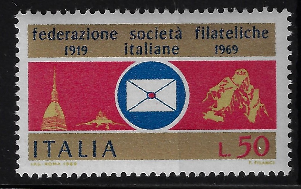 1969 Federazione Società Filateliche