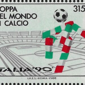 1988 Mondiali di calcio fondo verdino