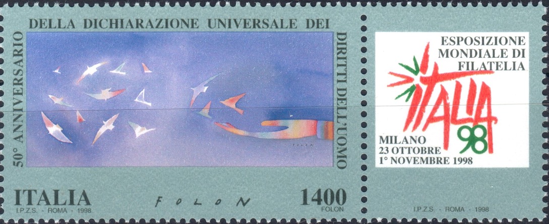 1998 Giornata Diritti dell'Uomo Con appendice