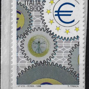 1998 Giornata dell'Europa Adesivo da Libretto