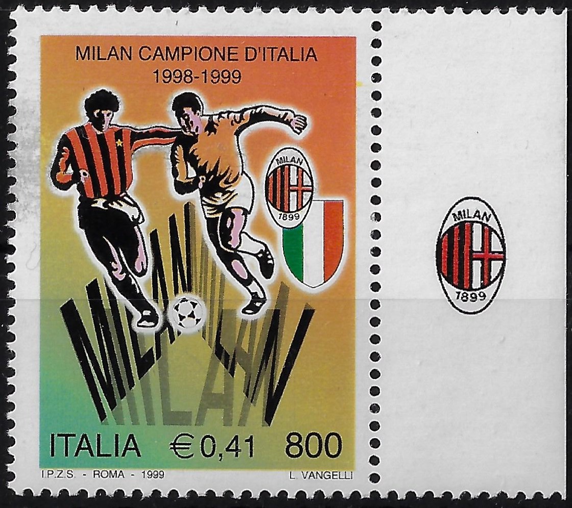 1999 Milan Campione app. Italia o app. Milan