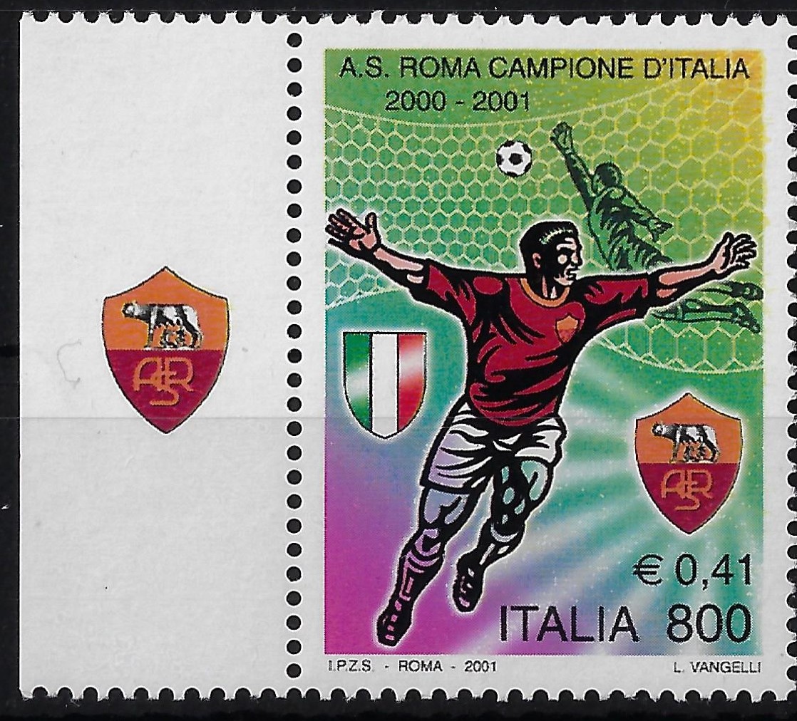 2001 Roma Campione app. Italia o app. Roma