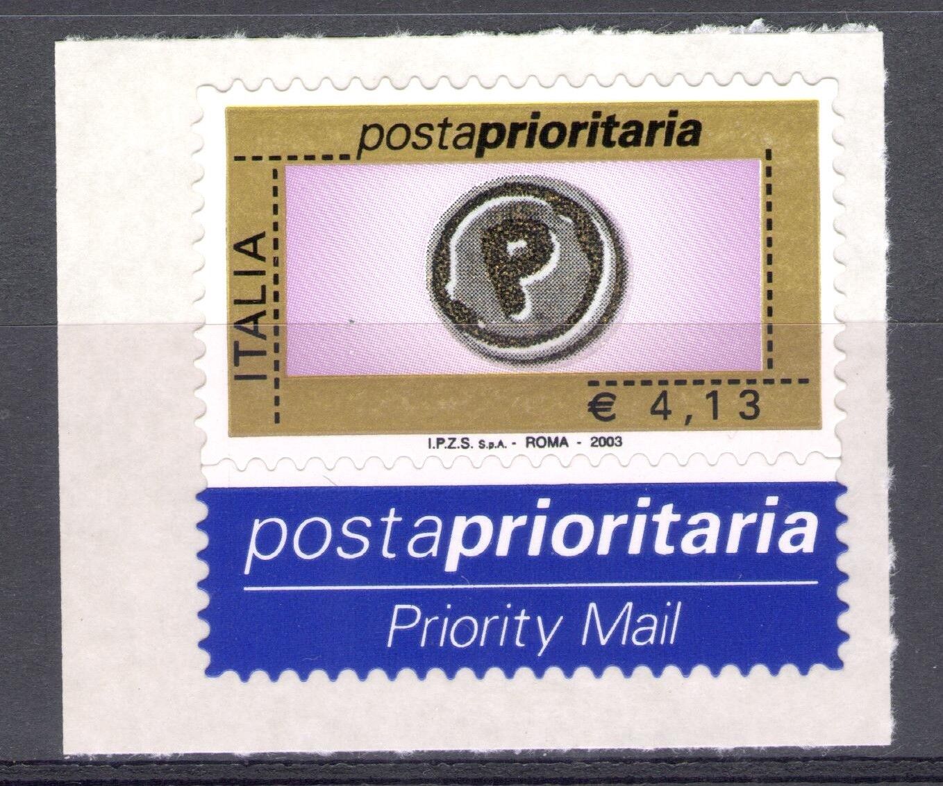2003 Prioritaria €. 4,13 S.p.A. 2003