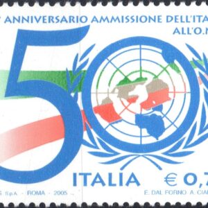 2005 Cinquantenario Ammissione Italia all' ONU