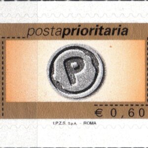 2006 Prioritario €. 0,60 senza millesimo